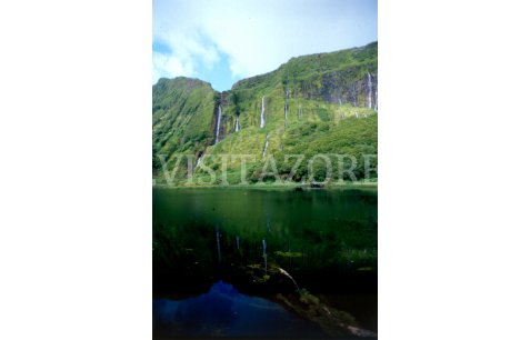 Waterfalls a symbol of Flores Island