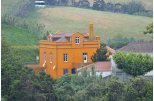 The orange house